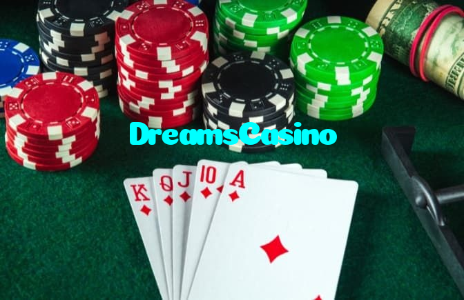 DreamsCasino casino presented on mobile device in Pakistan with slots and live games