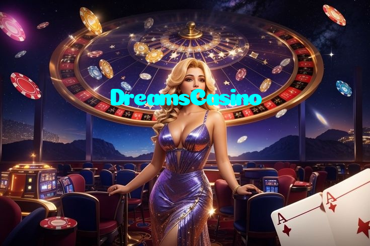 DreamsCasino casino presented on mobile device in Pakistan with slots and live games